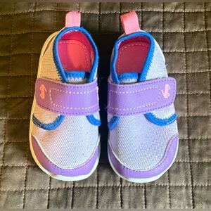 See Kai Run Kids Purple Slip-On Athletic Shoes with Hook & Loop Strap